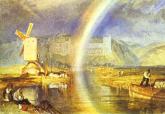 Turner - Arundel Castle with Rainbow, /1824/ - Watercolour on paper